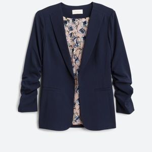 Skies Are Blue Raja Collarless Blazer